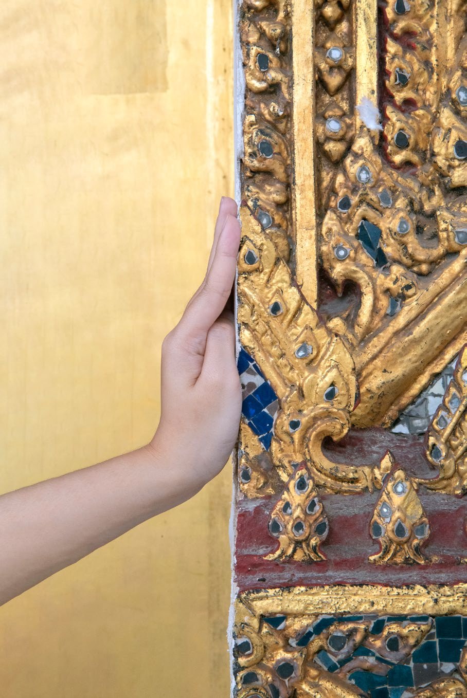 Julien Spiewak, Temple decoration King Rama I, 18th century, Dream. Wat Suwannaram Ratchaworawihan, 2024